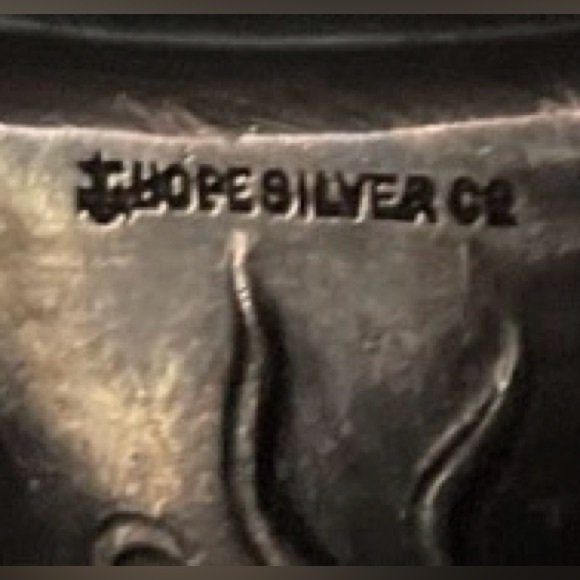 Art Nouveau Silver Hairbrush - Picture 7 of 7